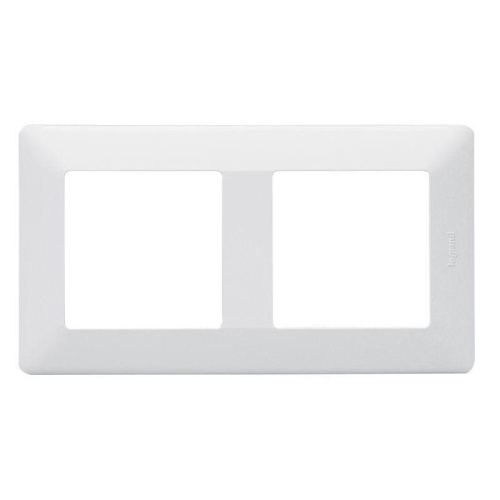 Рамка 2-постовая Legrand Valena Life Белая 754002 Рамка 2-постовая Legrand Valena Life Белая 754002