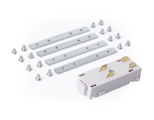 Коннектор питания прямой Ambrella Light Track System Magnetic 220V GL1107 Коннектор питания прямой Ambrella Light Track System Magnetic 220V GL1107