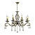 Подвесная люстра Seven Fires Aelita WD3529/8H-AB-CL