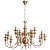 Подвесная люстра Arte Lamp Passoni A6097LM-15PB