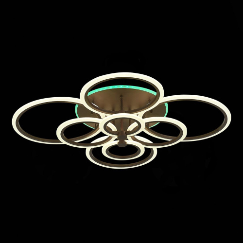 Потолочная светодиодная люстра Evoled Cerina SLE500572-08RGB Потолочная светодиодная люстра Evoled Cerina SLE500572-08RGB