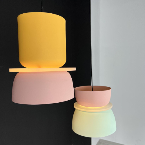 Подвесной Светильник Ilo D18,5 Yellow/Pink By Imperiumloft Подвесной Светильник Ilo D18,5 Yellow/Pink By Imperiumloft
