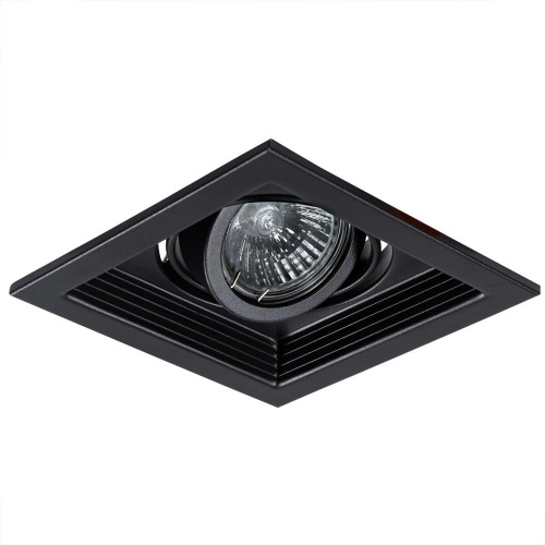 Встраиваемый светильник Arte Lamp Canis A6661PL-1BK Встраиваемый светильник Arte Lamp Canis A6661PL-1BK