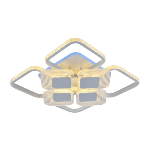 Потолочная светодиодная люстра Profit Light 5886/4+4A WHT Потолочная светодиодная люстра Profit Light 5886/4+4A WHT