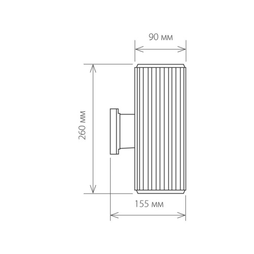 Уличный настенный светильник Elektrostandard 1403 Techno a033490 Уличный настенный светильник Elektrostandard 1403 Techno a033490
