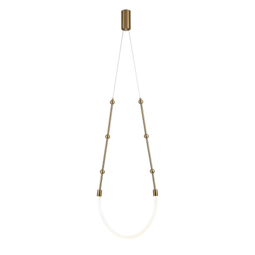 Подвесной светодиодный светильник Indigo Corda 14010/1P Brass V000062L Подвесной светодиодный светильник Indigo Corda 14010/1P Brass V000062L
