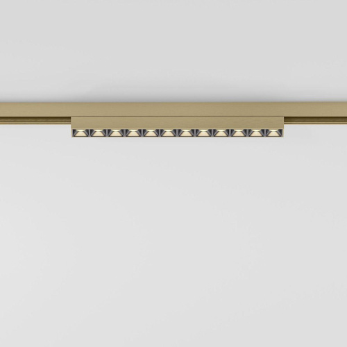 Трековый светодиодный светильник Elektrostandard Brass Line 85528/01 a069636 Трековый светодиодный светильник Elektrostandard Brass Line 85528/01 a069636