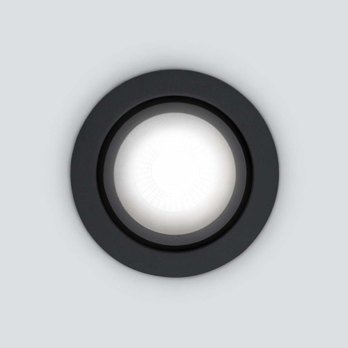 Встраиваемый светодиодный светильник Elektrostandard 15267/LED 7W 4200K черный/черный a055722 Встраиваемый светодиодный светильник Elektrostandard 15267/LED 7W 4200K черный/черный a055722