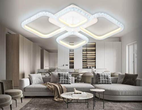 Потолочная светодиодная люстра Ambrella light Acrylica Original FA9541 Потолочная светодиодная люстра Ambrella light Acrylica Original FA9541
