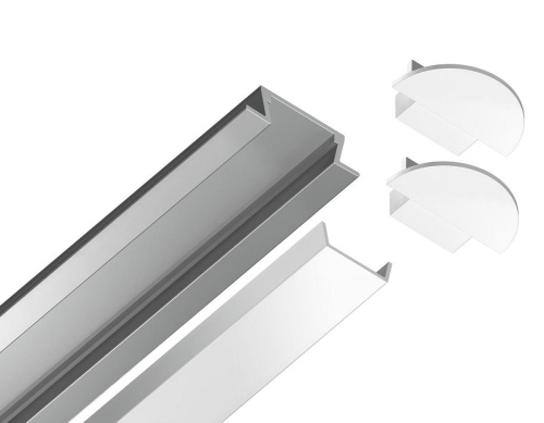 Встраиваемый профиль с рассеивателем Ambrella Illumination GP1001AL Встраиваемый профиль с рассеивателем Ambrella Illumination GP1001AL