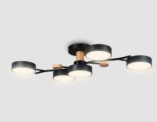 Потолочная светодиодная люстра Ambrella light Comfort LineTech FL4835 Потолочная светодиодная люстра Ambrella light Comfort LineTech FL4835