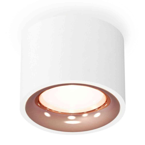 Комплект накладного светильника Ambrella light Techno Spot XS7510025 SWH/PPG белый песок/золото розовое полированное (C7510, N7015) Комплект накладного светильника Ambrella light Techno Spot XS7510025 SWH/PPG белый песок/золото розовое полированное (C7510, N7015)