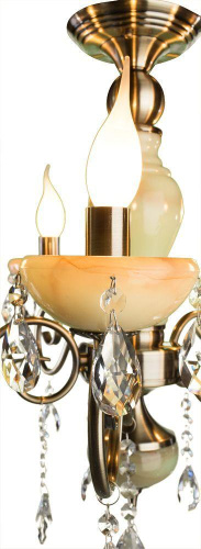 Потолочная люстра Arte Lamp Onyx Green A9592PL-5AB Потолочная люстра Arte Lamp Onyx Green A9592PL-5AB