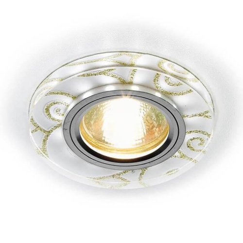 Встраиваемый светодиодный светильник Ambrella light Led S231 WH/G Встраиваемый светодиодный светильник Ambrella light Led S231 WH/G