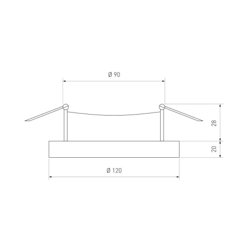 Встраиваемый светильник Elektrostandard 3023 GX53 a041224 Встраиваемый светильник Elektrostandard 3023 GX53 a041224