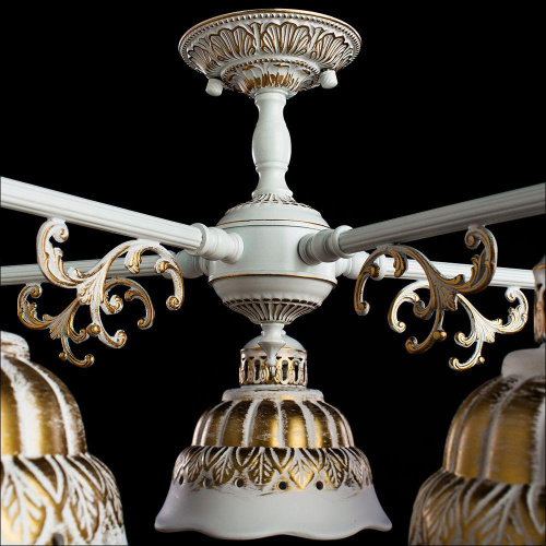 Подвесная люстра Arte Lamp Chiesa A2814LM-5WG Подвесная люстра Arte Lamp Chiesa A2814LM-5WG