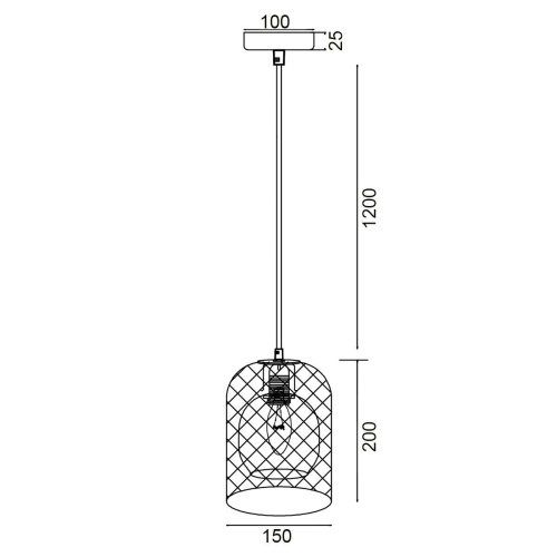 Подвесной светильник Vele Luce Diodor VL6402P01 Подвесной светильник Vele Luce Diodor VL6402P01