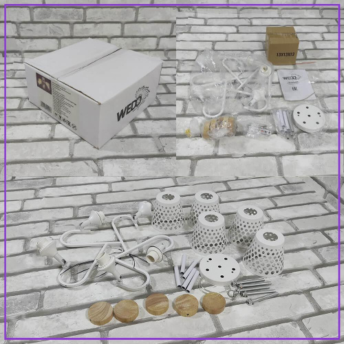 Потолочная люстра Seven Fires Karel SF3326/5C-WT-WD Потолочная люстра Seven Fires Karel SF3326/5C-WT-WD