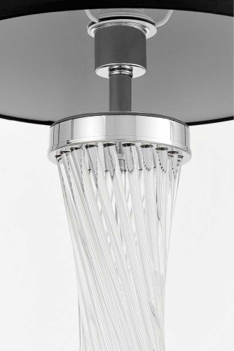 Настольная лампа Lumina Deco Villanova LDT 302 CHR+BK Настольная лампа Lumina Deco Villanova LDT 302 CHR+BK