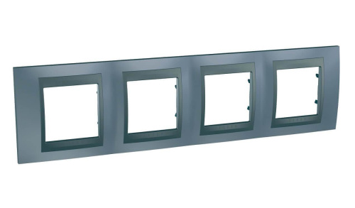 Рамка 4-постовая Schneider Electric Unica Top MGU66.008.297 Рамка 4-постовая Schneider Electric Unica Top MGU66.008.297