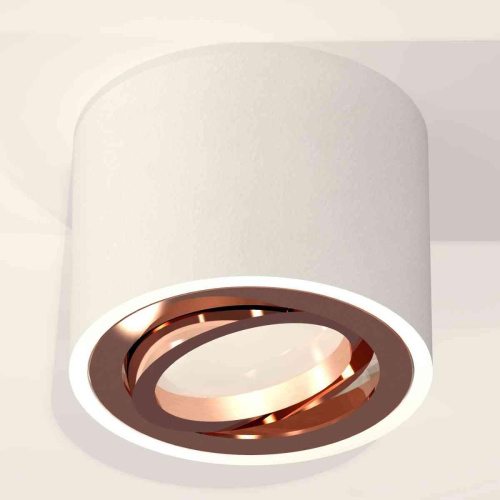 Комплект накладного светильника Ambrella light Techno Spot XS7510005 SWH/PPG белый песок/золото розовое полированное (C7510, N7005) Комплект накладного светильника Ambrella light Techno Spot XS7510005 SWH/PPG белый песок/золото розовое полированное (C7510, N7005)
