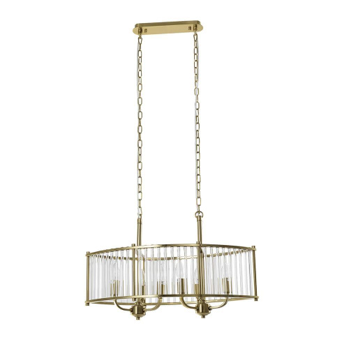 Подвесная люстра Lumien Hall Lenora LH3062/6PO-CO-CL Подвесная люстра Lumien Hall Lenora LH3062/6PO-CO-CL