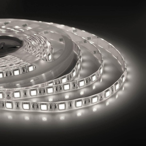 Светодиодная влагозащищенная лента Apeyron 14,4W/m 60Led/m 5050SMD дневной белый 5M 00-319 Светодиодная влагозащищенная лента Apeyron 14,4W/m 60Led/m 5050SMD дневной белый 5M 00-319
