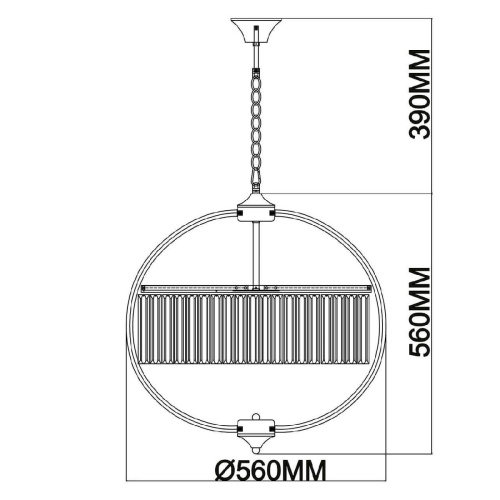 Подвесная люстра MW-Light Гослар 498015805 Подвесная люстра MW-Light Гослар 498015805