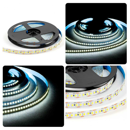Светодиодная лента OGM 9,6W/m 60LED/m 5630SMD холодный белый 5M LSE-290 Светодиодная лента OGM 9,6W/m 60LED/m 5630SMD холодный белый 5M LSE-290