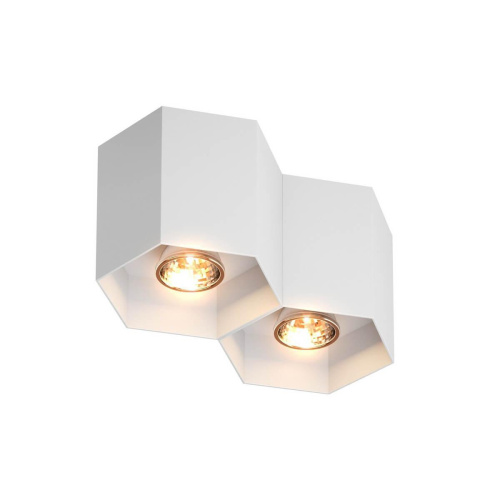 Потолочный светильник Zumaline Polygon cl2 20036-WH Потолочный светильник Zumaline Polygon cl2 20036-WH