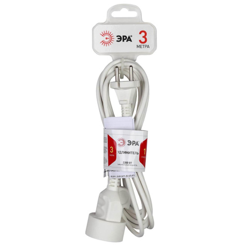 Удлинитель ЭРА UX-1е-3m Б0039817 Удлинитель ЭРА UX-1е-3m Б0039817