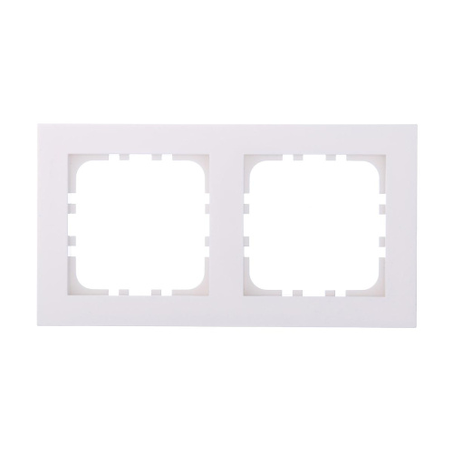 Рамка LK Studio 2-постовая (белый) LK80 844204-1 Рамка LK Studio 2-постовая (белый) LK80 844204-1