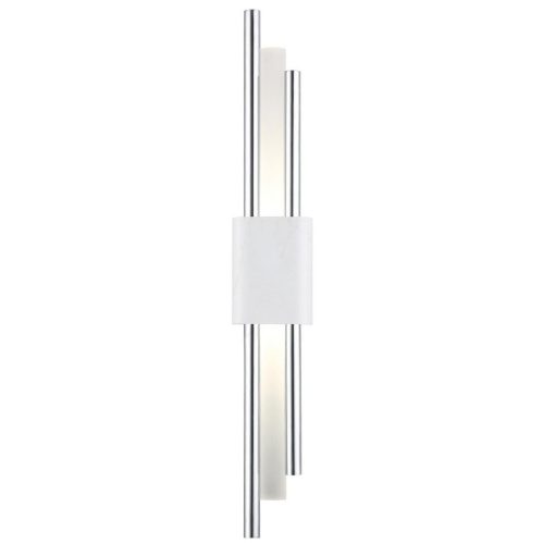 Настенный светодиодный светильник Crystal Lux CARTA AP6W LED WHITE/CHROME Настенный светодиодный светильник Crystal Lux CARTA AP6W LED WHITE/CHROME