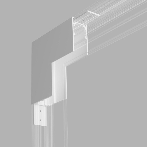 Коннектор угловой для накладного шинопровода Elektrostandard Slim Magnetic 85091/00 a061238 Коннектор угловой для накладного шинопровода Elektrostandard Slim Magnetic 85091/00 a061238