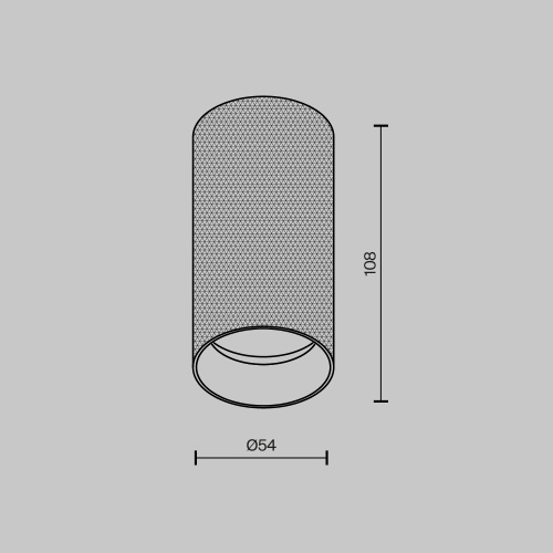 Потолочный светильник Technical C080CL-01-GU10-MG Потолочный светильник Technical C080CL-01-GU10-MG
