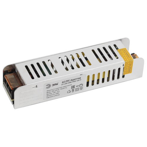 Блок питания ЭРА 24V 60W IP20 2,55A LP-LED-60W-IP20-24V-P Б0044745 Блок питания ЭРА 24V 60W IP20 2,55A LP-LED-60W-IP20-24V-P Б0044745