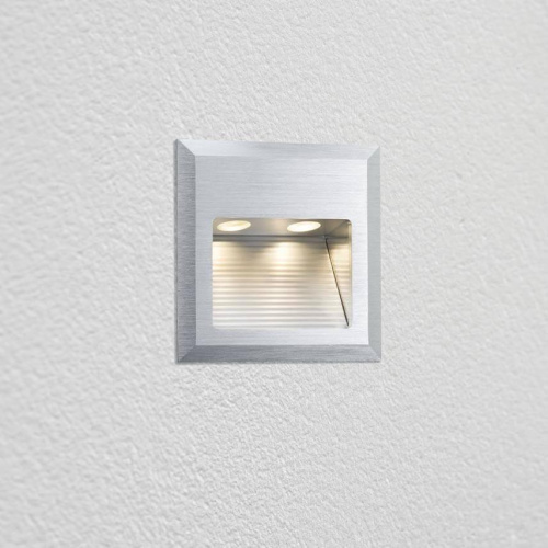 Встраиваемый светодиодный cветильник Paulmann Wall Led Quadro 93753 Встраиваемый светодиодный cветильник Paulmann Wall Led Quadro 93753