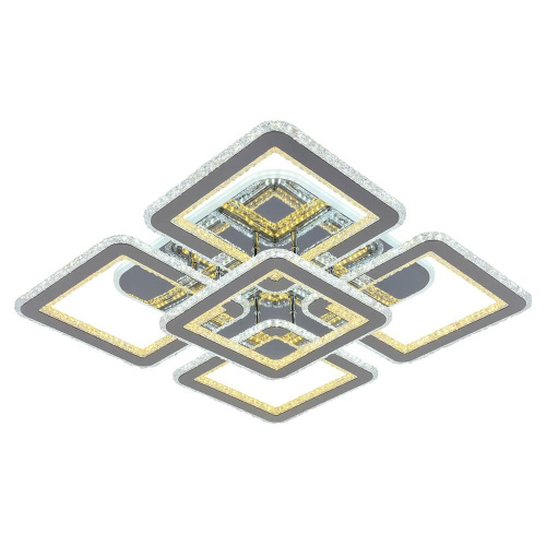 Потолочная светодиодная люстра Profit Light 8041/4+1 CHR Потолочная светодиодная люстра Profit Light 8041/4+1 CHR