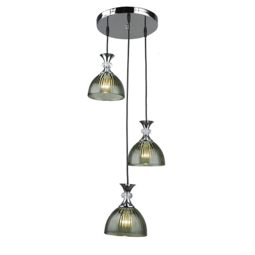 Подвесная люстра Seven Fires Leki WD3629/3P-CR-GN Подвесная люстра Seven Fires Leki WD3629/3P-CR-GN