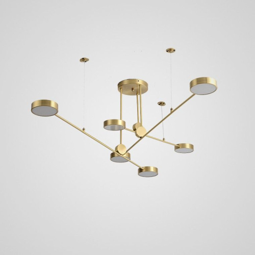Подвесная Люстра Technum Led Gold By Imperiumloft Подвесная Люстра Technum Led Gold By Imperiumloft