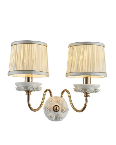 Бра Lumien Hall Эрин 1030/2W-GD-WT Бра Lumien Hall Эрин 1030/2W-GD-WT