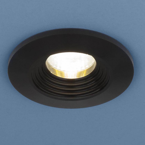 Встраиваемый светодиодный светильник Elektrostandard 9903 LED 3W COB BK черный a038446 Встраиваемый светодиодный светильник Elektrostandard 9903 LED 3W COB BK черный a038446