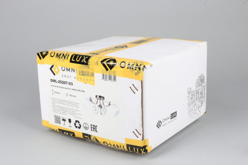 Потолочная люстра Omnilux Martello OML-25207-03 Потолочная люстра Omnilux Martello OML-25207-03