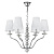 Подвесная люстра Crystal Lux ARMANDO SP6 CHROME