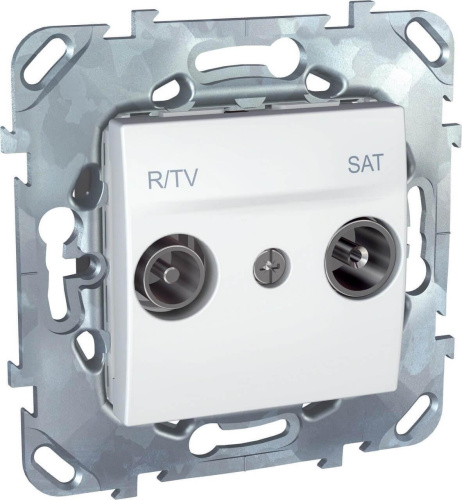 Розетка R-TV/SAT оконечная Schneider Electric Unica MGU5.455.18ZD Розетка R-TV/SAT оконечная Schneider Electric Unica MGU5.455.18ZD