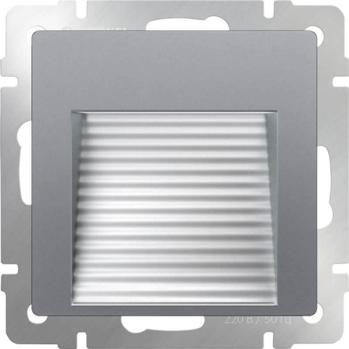 Встраиваемая LED подсветка Werkel серебряный WL06-BL-02-LED 4690389143755 Встраиваемая LED подсветка Werkel серебряный WL06-BL-02-LED 4690389143755