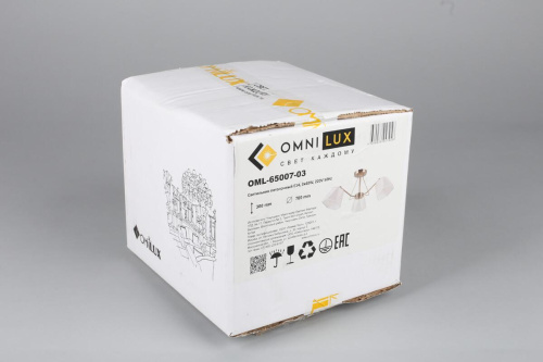 Потолочная люстра Omnilux Rapallo OML-65007-03 Потолочная люстра Omnilux Rapallo OML-65007-03