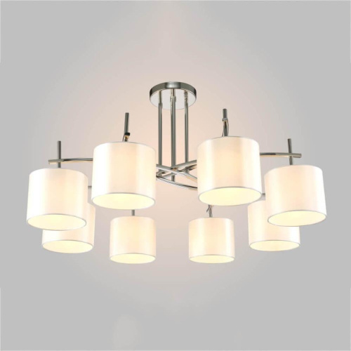 Потолочная люстра Crystal Lux Sergio PL8 Nickel Потолочная люстра Crystal Lux Sergio PL8 Nickel