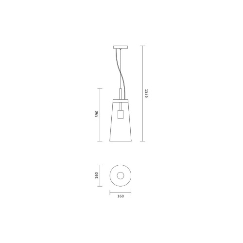 Подвесной светильник Vele Luce Avoria VL5212P21 Подвесной светильник Vele Luce Avoria VL5212P21