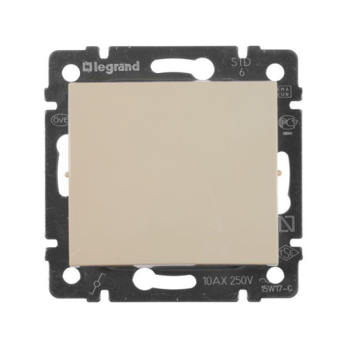 Переключатель одноклавишный проходной Legrand Valena 10A 250V cлоновая кость 774306 Переключатель одноклавишный проходной Legrand Valena 10A 250V cлоновая кость 774306